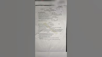 +3 3Rd semester 2023 ethics and values questions paper # sambalpur University #