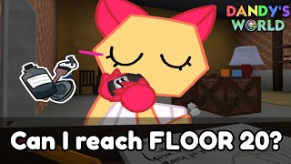 Can I reach FLOOR 20 after drinking Mime Makeup? (Dandy's World Challenge) screenshot 5