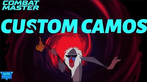How to Create Your Own Custom Camo pack in Combat master