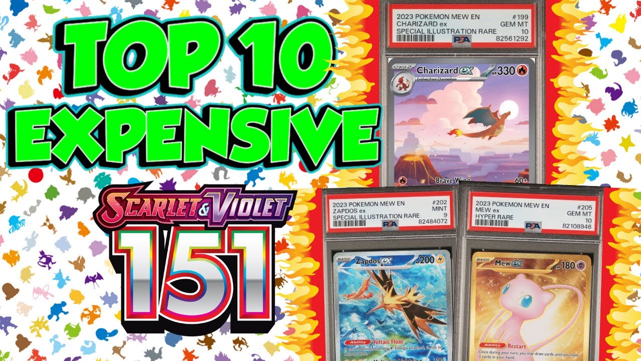 10 Rarest Pokémon 151 Cards (& How Much Money They're Worth)