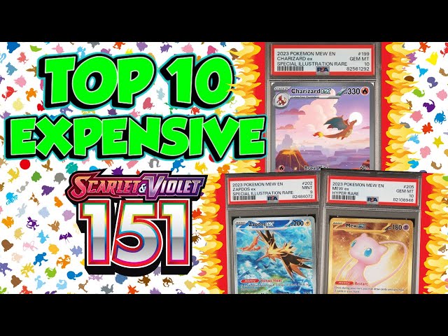 10 Rarest Pokémon 151 Cards (& How Much Money They're Worth)