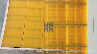 Polyurethane Screen Panels for Sand Processing