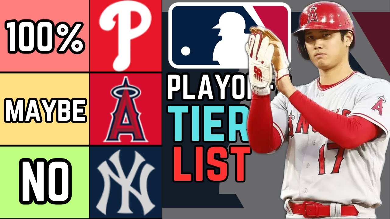 Ranking Every MLB Team's Chances To Make The MLB Playoffs (Tier List