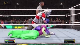 WWE 2K25: Roxanne Wolf VS. Princess Mindy