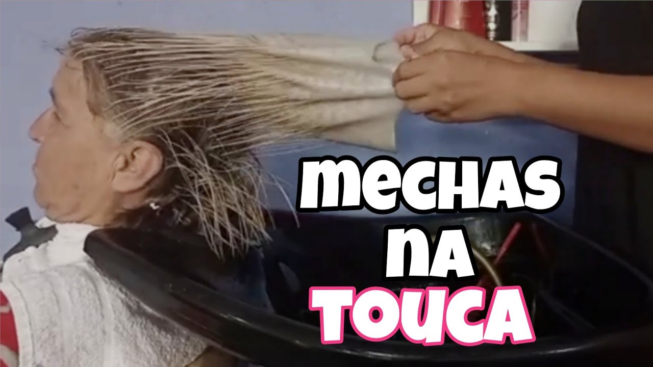 Como Fazer  Mechas na Touca para Disfarçar os Cabelos Brancos