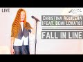 CHRISTINA AGUILERA (feet. Demi Lovato) - Трифонова Алиса (cover) - Fall in line