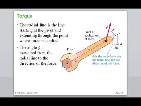 8   Torque and rotational equilibrium