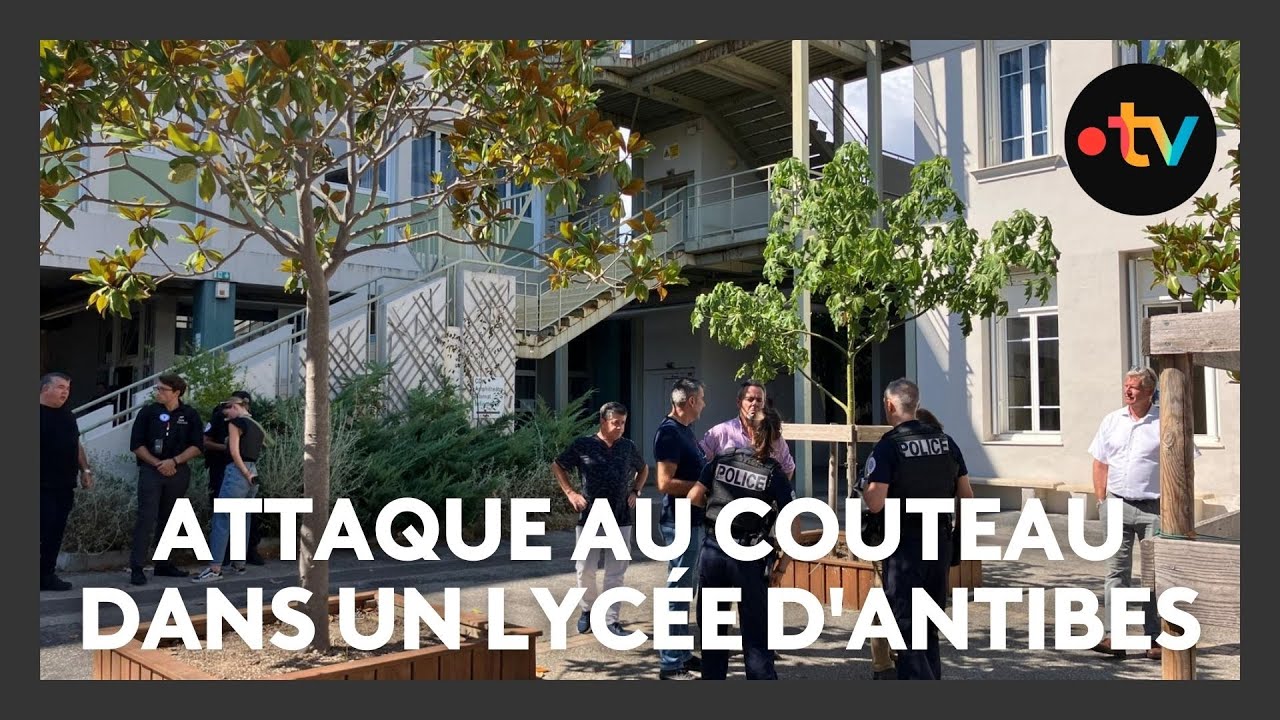 Deux blessés dont une enseignante dans l'attaque au couteau au lycée horticole Vert Azur d'Antibes