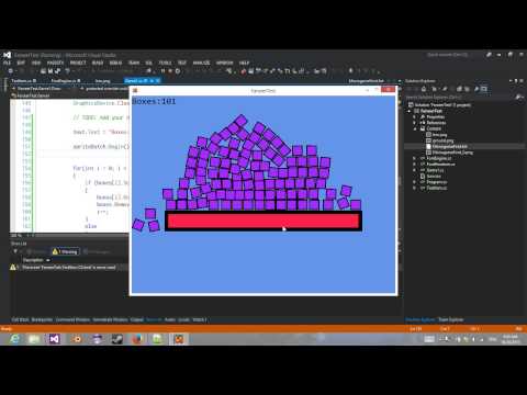 [C# MonoGame] Farseer Physics Sample