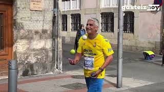 Corre haciendo Malabares en la Maratón Martín Fiz