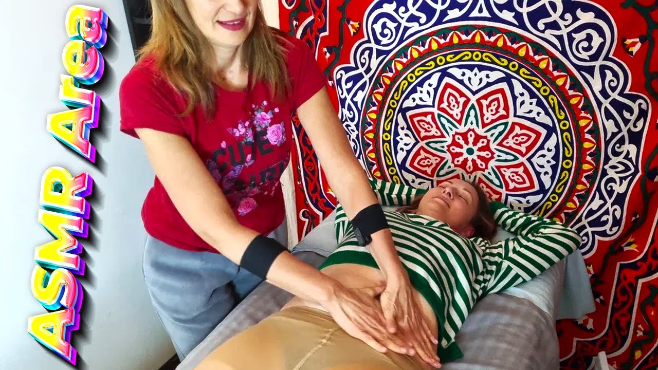 The Best Relaxing and Belly Massage in Katya's Life 💗💗💗