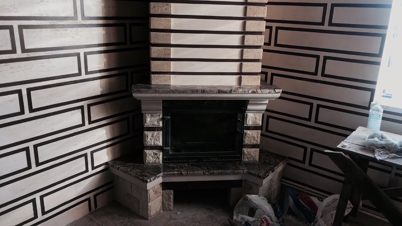 установка камина INVICTA - YouTube