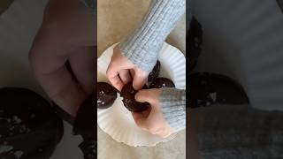 Chocolate snack #asmr #snacks #healthy #chocolate