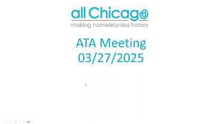 ATA Meeting March 2025