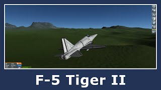 A Correctly Sized F-5 Tiger II in KSP