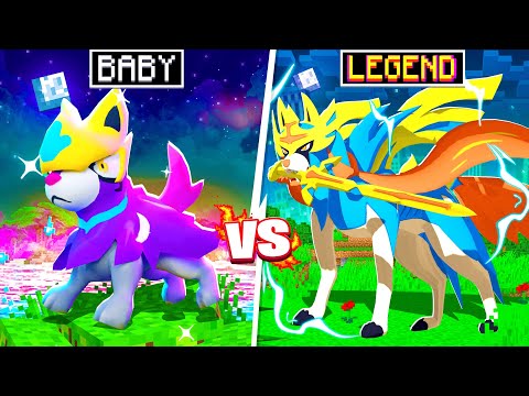 Minecraft Lucky Pixelmon - GUZZLORD SHINY vs KARTANA SHINY ! O MAIOR  POKÉMON DO MUNDO vs O MENOR !! 