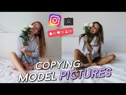 Copying Model Instagram Pictures!!
