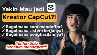 Yakin Mau Jadi Kreator Capcut 2023⁉️ | Cara mendaftar Kreator di Capcut