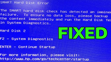 How To Fix Smart Hard Disk Error 301 & 302 HP
