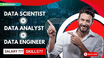 Data Scientist vs Data Analyst vs Data Engineer | Salary?? | BI Structure