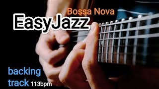 Easy Jazz Relaxing Bossa Nova backing track