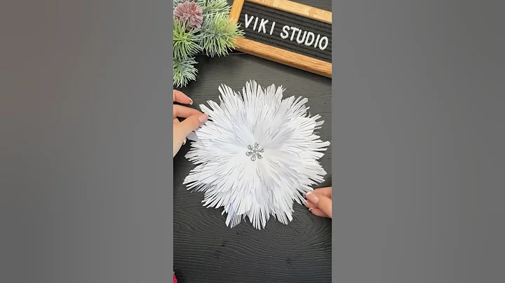 WoW! 🤩❄️ Amazing Snowflake! Christmas Decorations 2024