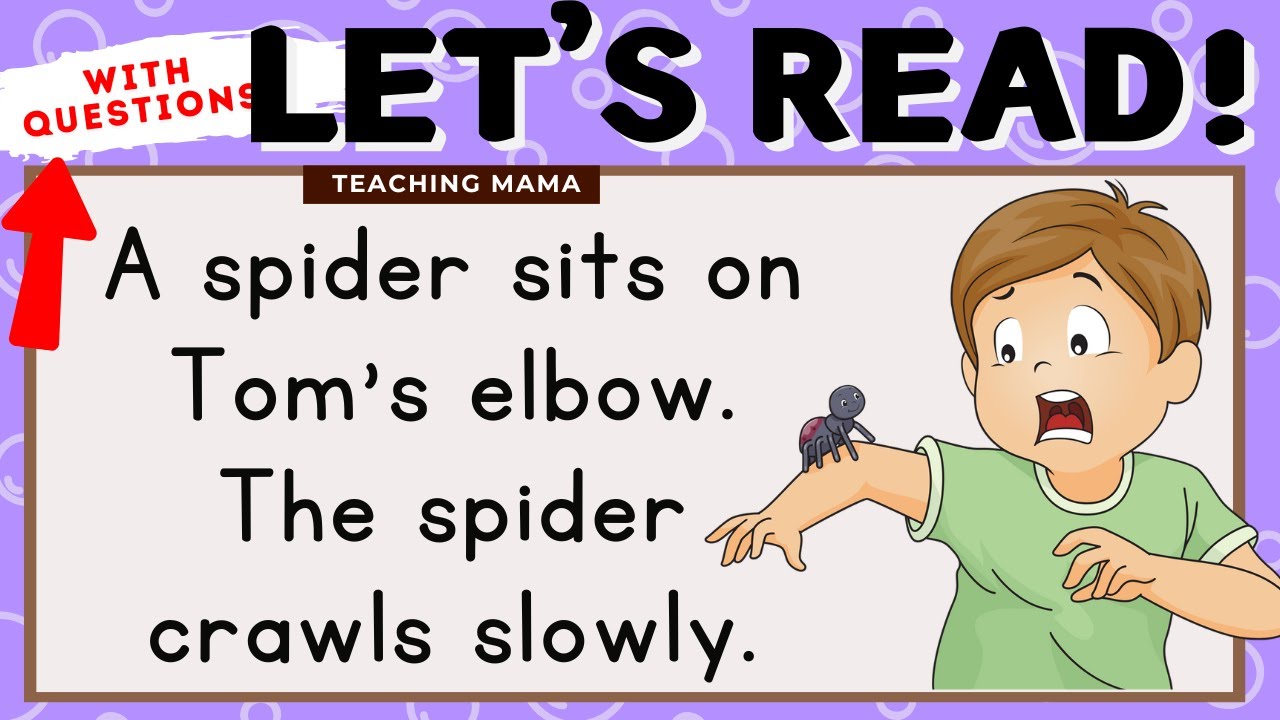 LET'S READ! | READING COMPREHENSION PRACTICE FOR KIDS | LEARN TO READ ...