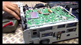 Hitachi projector temp Problem repair (final)