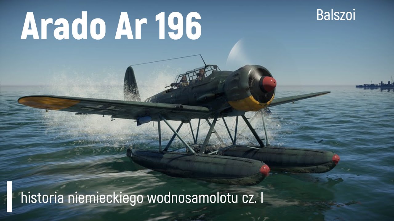 Arado Ar 196 | historia niemieckiego wodnosamolotu cz. I