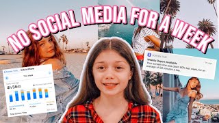 I quit social media for a week *SHOCKING RESULTS*