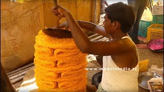 Sev Namkeen Making in Sweet Shop  | FOOD &amp; TRAVEL TV