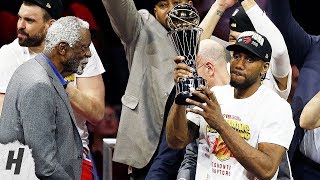 NBA on X: The Bill Russell Trophy 🏆 The NBA Finals MVP award