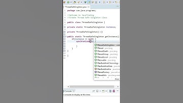 Singleton Design Pattern and how to make it thread-safe #shorts #designpatterns #javatcoding