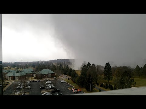 Snow Microburst - State College, PA 2-19-22