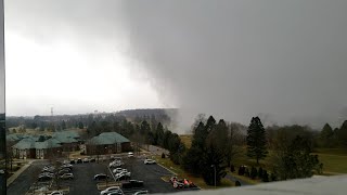 Snow Microburst - State College, PA 2-19-22