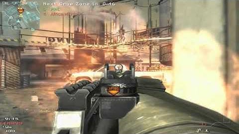 MW3: SMAW Launcher 5 Men Multi-kill / 5 in 1 Car Bomb Chain Reaction - Holy Shit