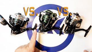 NEW KastKing BOLD EAGLE SPINNING REEL Compared to Emerald Eagle and Valiant Eagle Fishing Reel