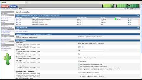 Create a Cacti CPU Graph Template for BIG-IP