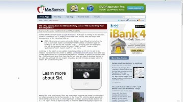 iOS 5 0 2 No Later Than Next Week Fix Battery Issues In iOS 5   iPhone 4S Still Big Problems