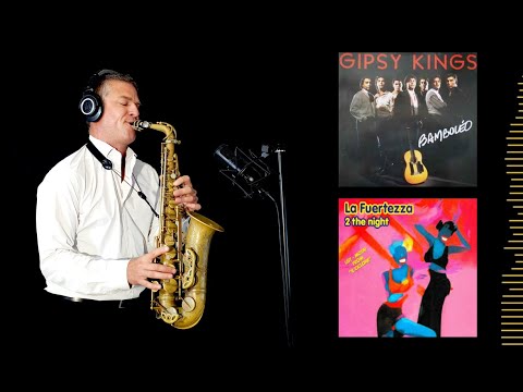 MEDLEY Bamboleo 2 The Night Il Ciclone Gipsy Kings La Fuertezza Alto Sax RMX Free Score 