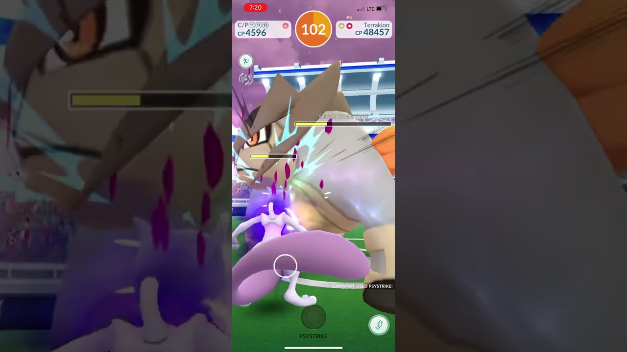 Terrakion solo in windy with blade boost 