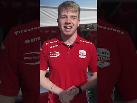 New car – and some ice cream for Shwartzy and the PREMA crew 🏎️🍦 #indycar #racing #thermalgp
