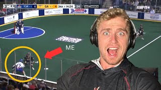 I BREAKDOWN MYSELF PLAYING IN THE NLL | FIRST GOAL | Box Lacrosse Breakdown