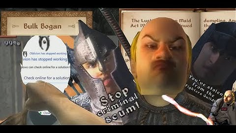 [Vinesauce] Joel - Oblivion Compilation (Part 1 of 3)