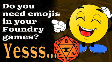 Emojis in Foundry? Sign Me Up! - Chat Reactions Addon Module (Foundry VTT)