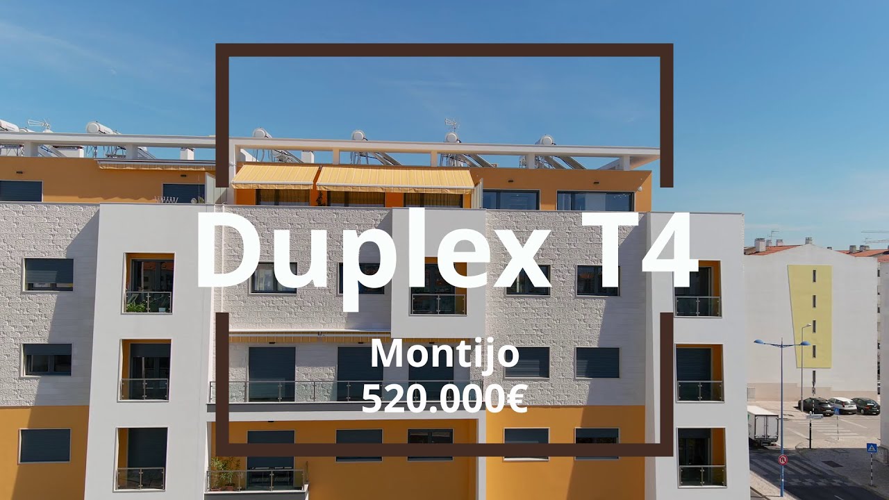 Duplex T4 de luxo - Montijo