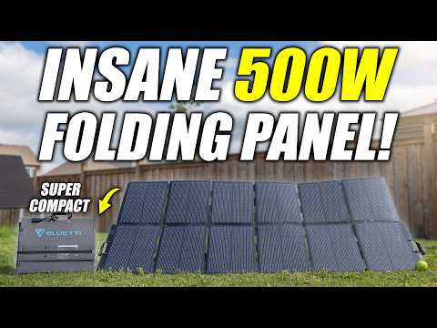 BLUETTI’s Best New Portable Solar Panel? – 350W vs 500W