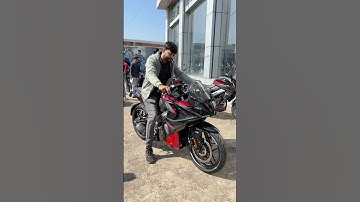 2025 BAJAJ PULSAR RS200 | RS200 | BLACK👌🔥#shorts #short #bajaj #pulsar #rs200 #new #bike