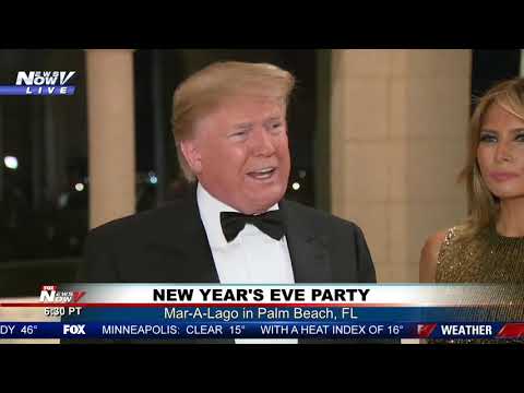 "THIS WILL NOT BE A BENGHAZI" President Trump says ahead of entering Mar-A-Lago NYE party