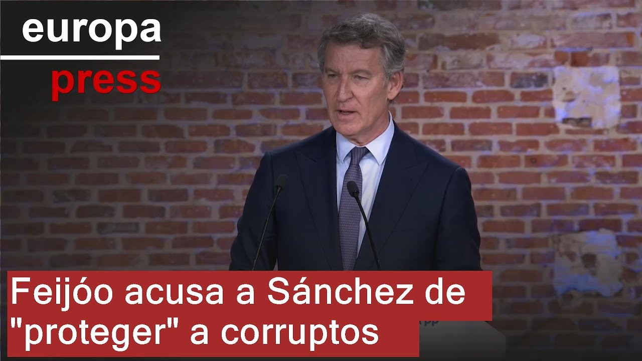 Feijóo acusa a Sánchez de "proteger" a corruptos pero "crujir" a ...